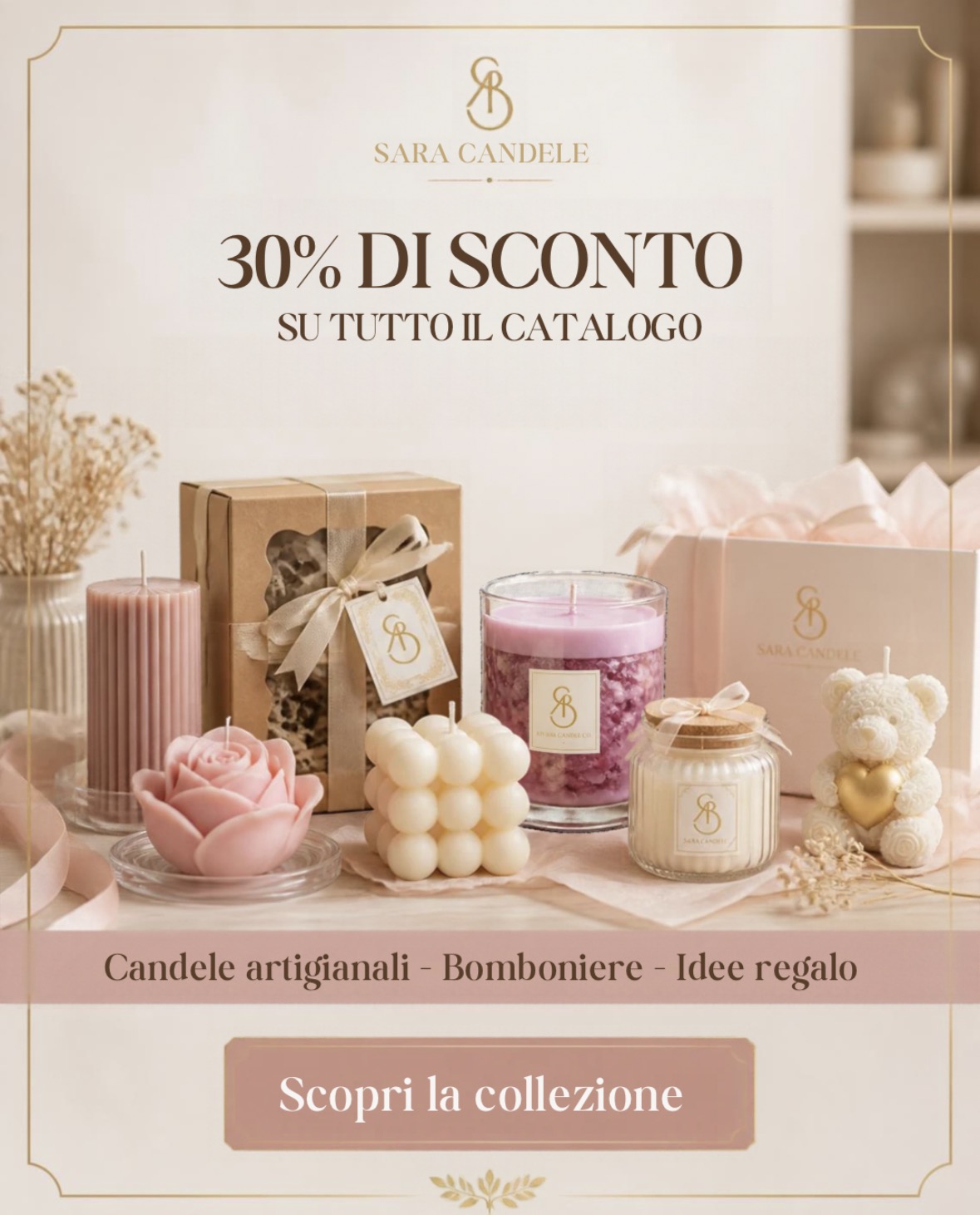 Promozione Sara Candele - Vai al Catalogo